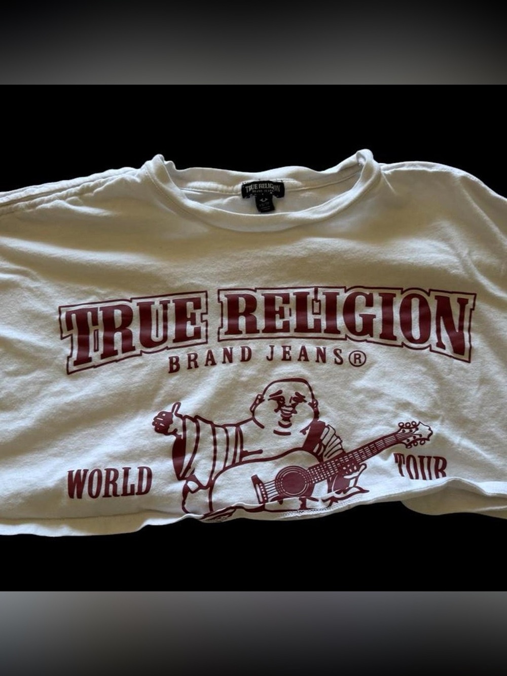 True Religion Crop Top t-shirt women’s XS